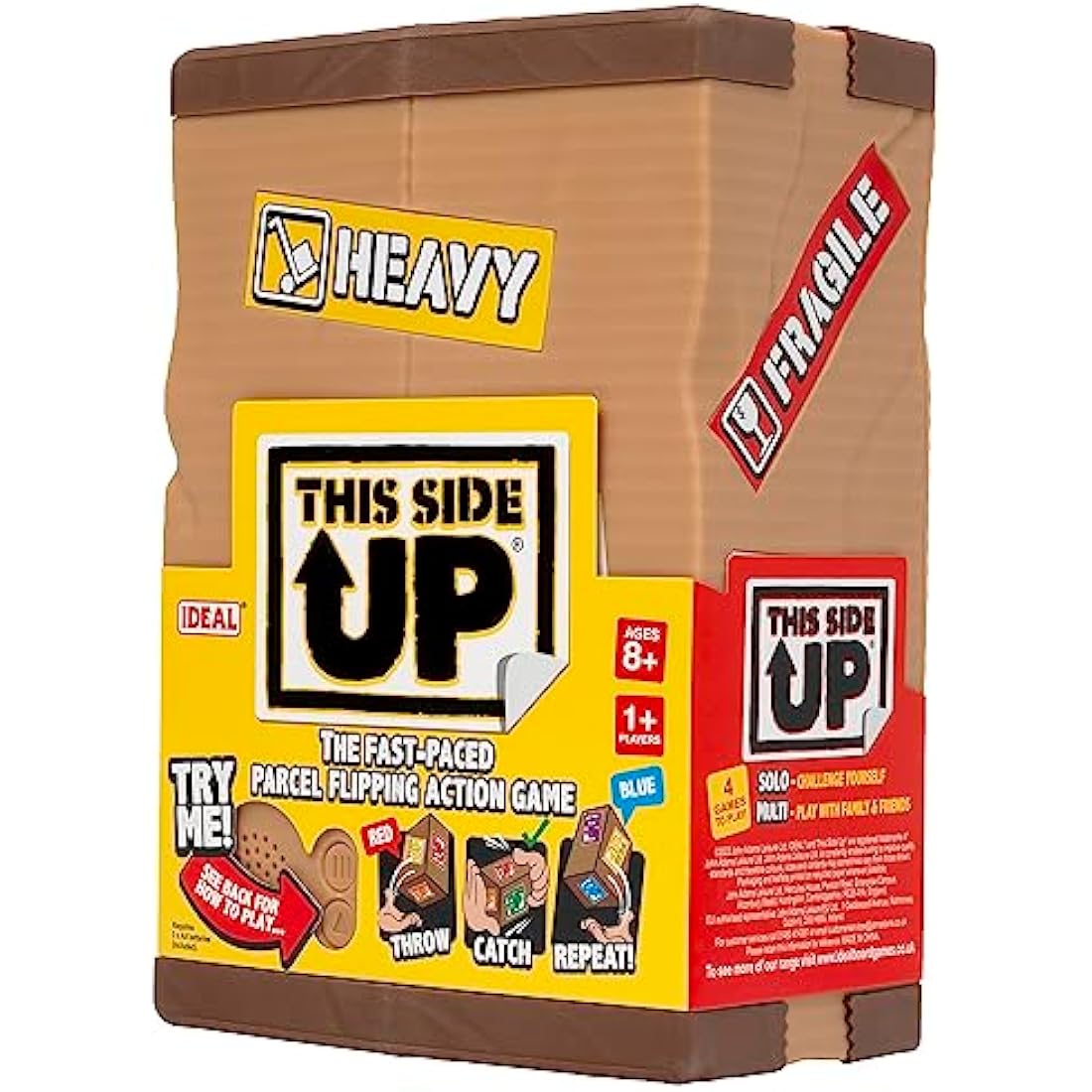 Ideal This Side Up Electronic Reaction Game - Fast-Paced Family Toy