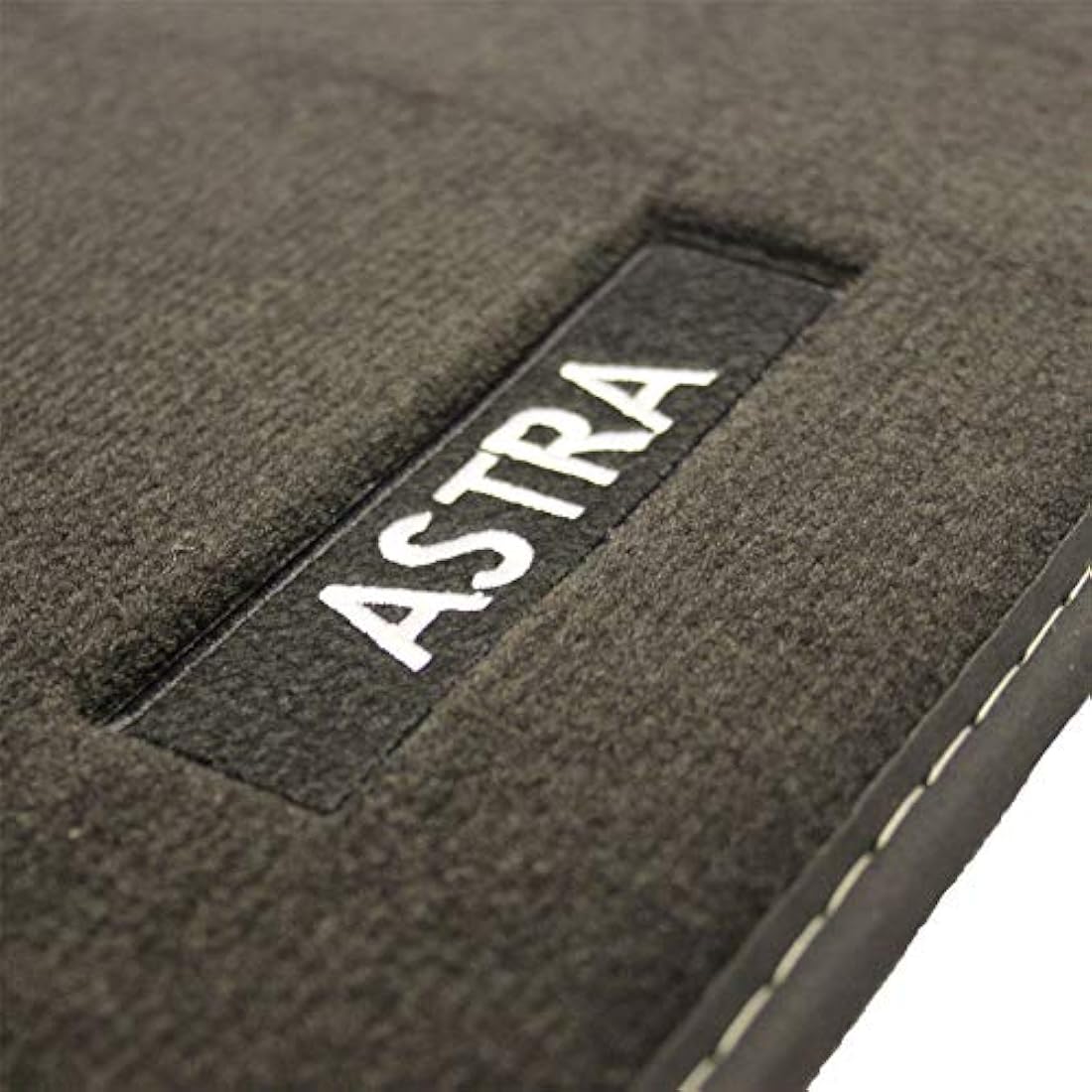 Vauxhall Astra H Car Floor Mats – Tailored Black Velour Set of 4