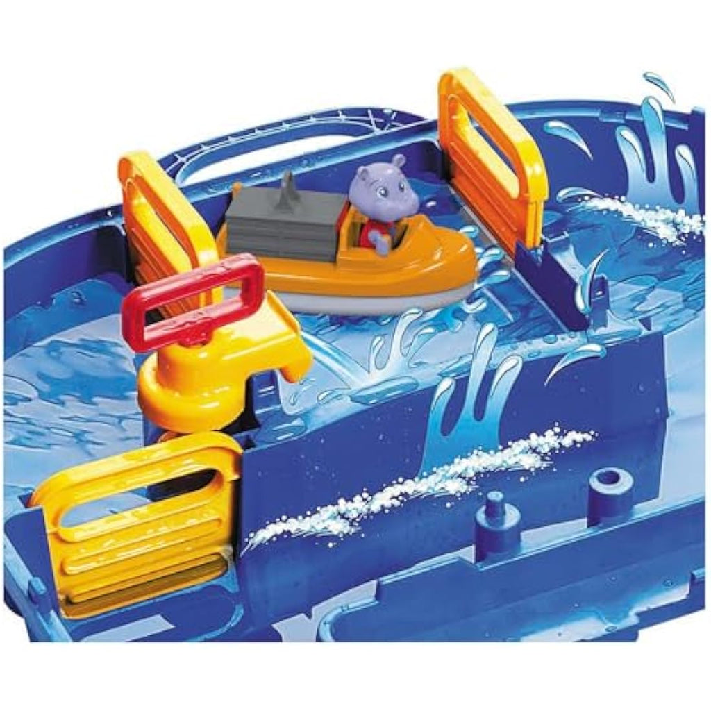 AquaPlay Lock Box Water Table | Portable Educational Playset for Kids