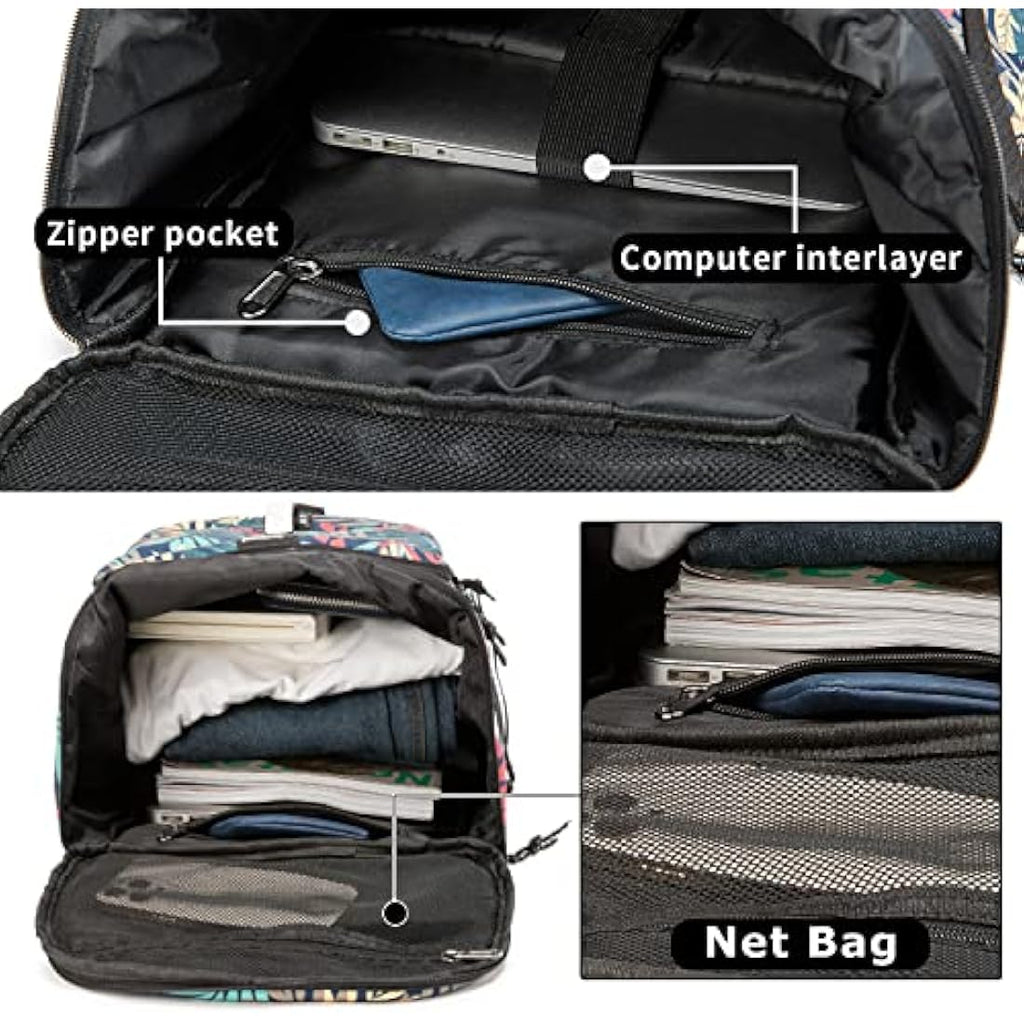 FUNYAGO 40L Gym Backpack – Waterproof Hiking Duffle Bag for Travel