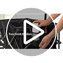 Sekey 200L Folding Wagon – Heavy-Duty All-Terrain Beach Trolley, Grey
