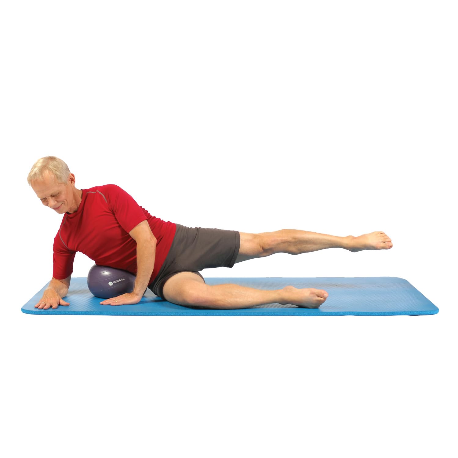 TRIADBALL Pilates Ball – 9.5" Small Stability Exercise Ball by Jolof