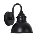 UYHGO Industrial Outdoor Wall Lantern – IP44 Waterproof E27 Black Sconce