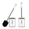 Toilet Brush and Holder 2-Pack | Compact Stainless Steel