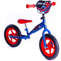 Huffy Marvel Spiderman Kids Balance Bike - Blue/Red for Ages 2-5