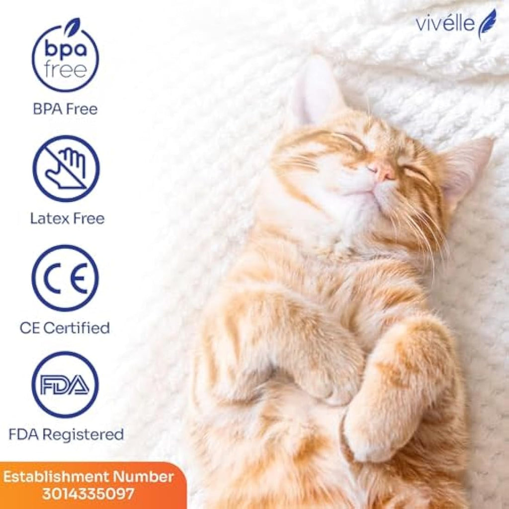 Vivélle Pet Inhaler Spacer for Cats and Dogs with 2 Masks |