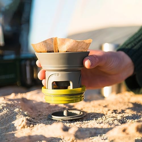 WACACO Cuppamoka Portable Pour Over Coffee Maker | 10oz Insulated Mug