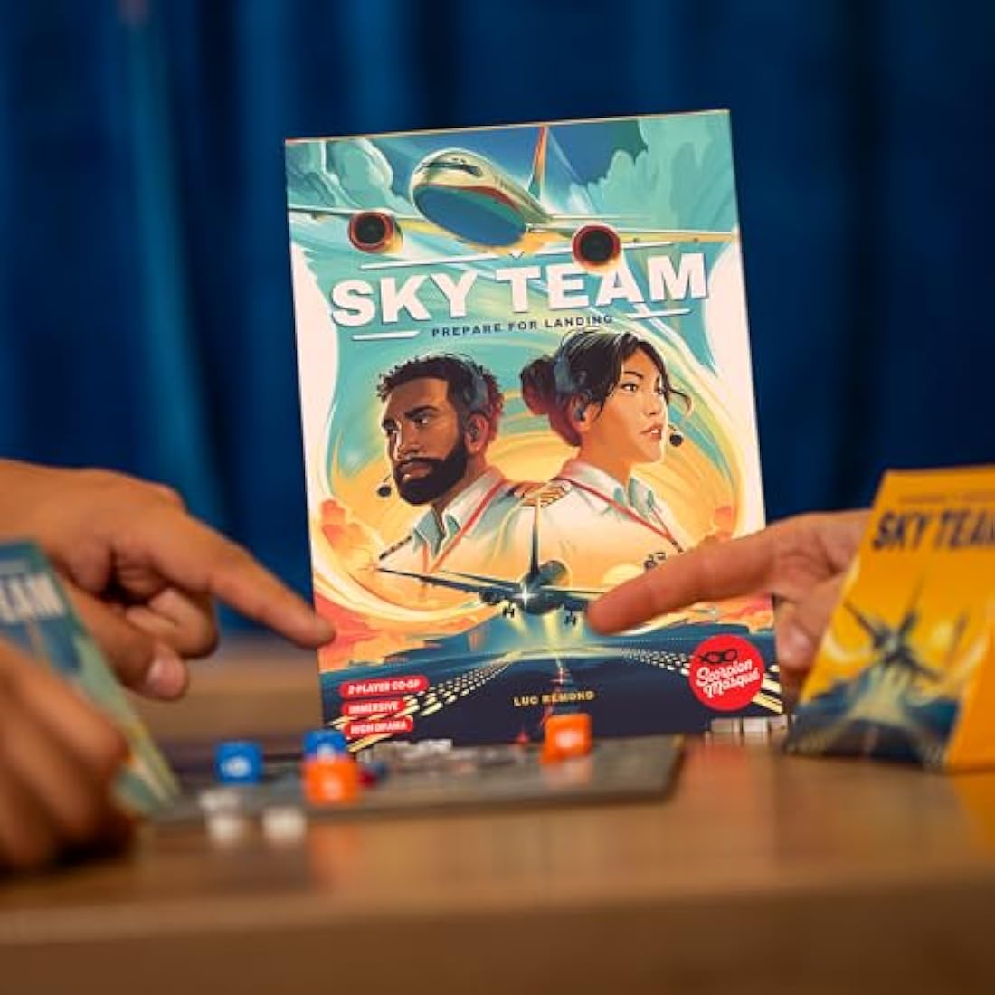 Sky Team Board Game by Scorpion Masqué – 2-Player Cooperative Strategy