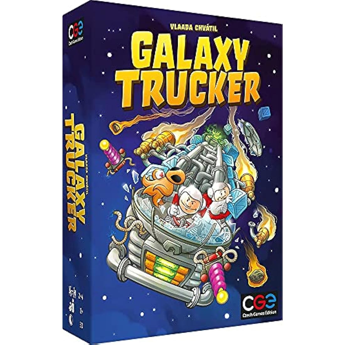 Czech Games Edition Galaxy Trucker Board Game - Sci-Fi Strategy Game