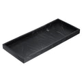 Silicone Bathroom Vanity Tray | 11.8" Marble Sink Organizer