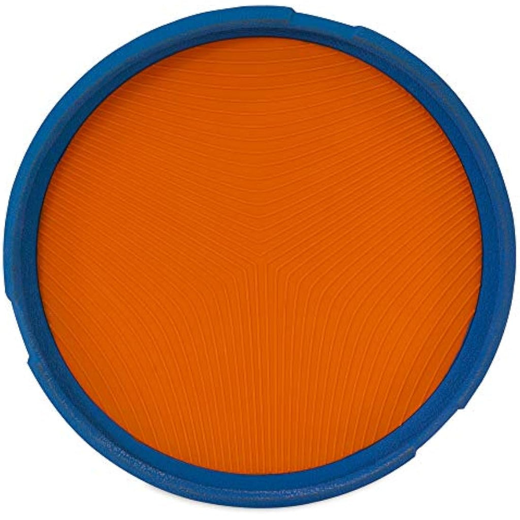 Chuckit! Ultra Flight Rubber Dog Frisbee – Durable Interactive Fetch Toy