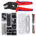 Preciva Dupont Crimping Tool Kit | 2010PCS JST Connectors & Ratchet Crimper