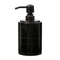 JIMEI Black Marble Soap Dispenser | Natural Stone Hand & Dish Soap Pump