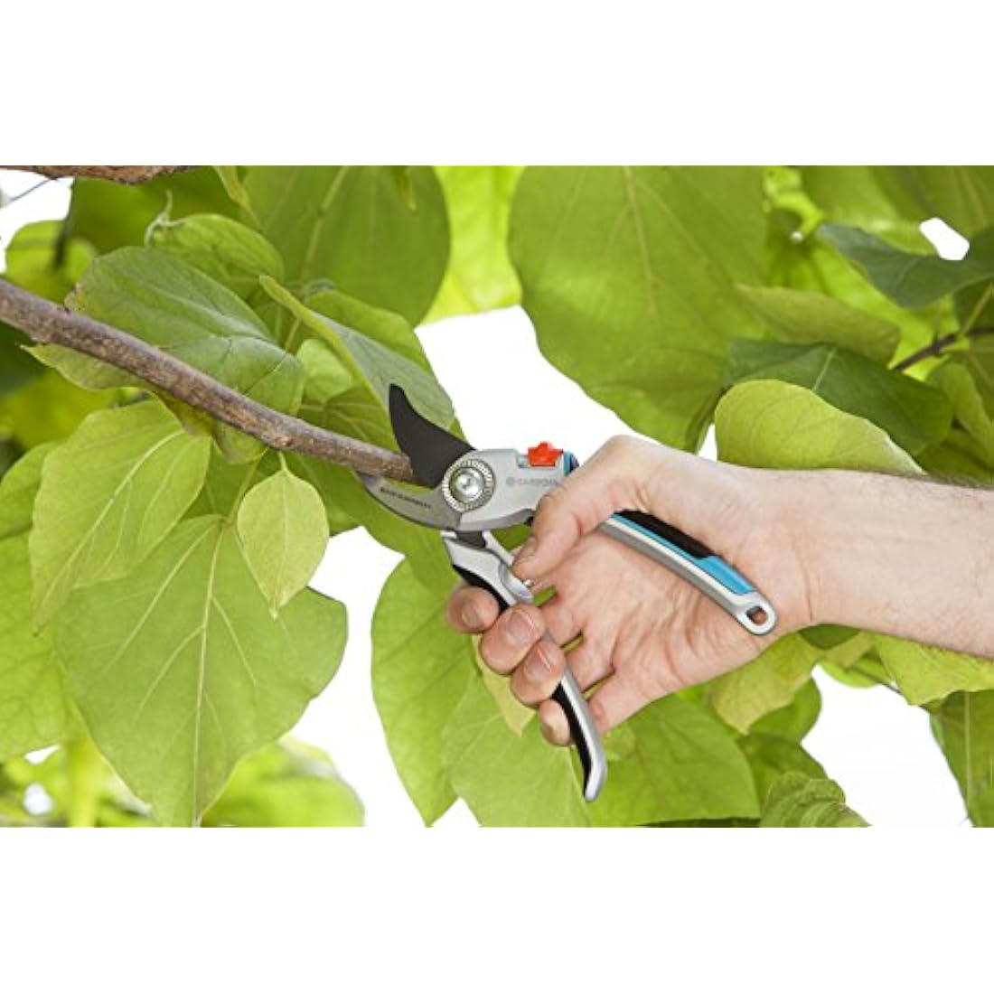 Gardena Alu Garden Secateurs B/L – Bypass Pruning Shears, 25mm Cut