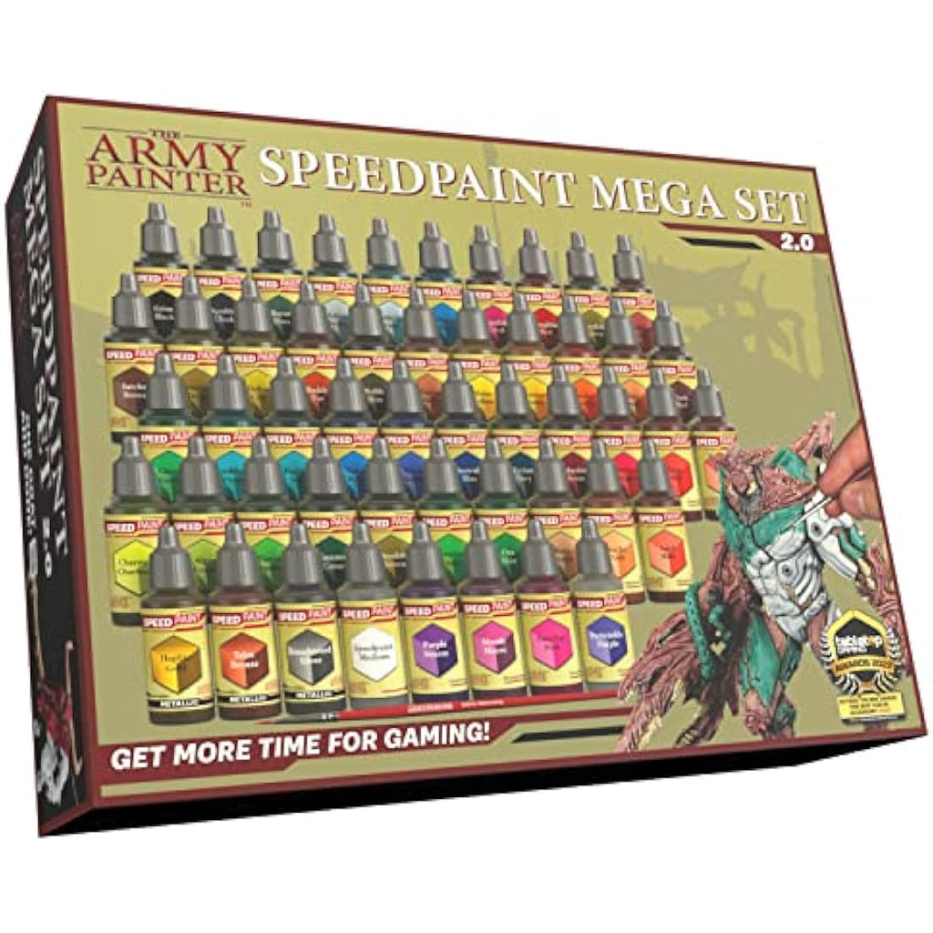 The Army Painter Speedpaint Mega Set 2.0 - 50 Miniature Acrylic Paints