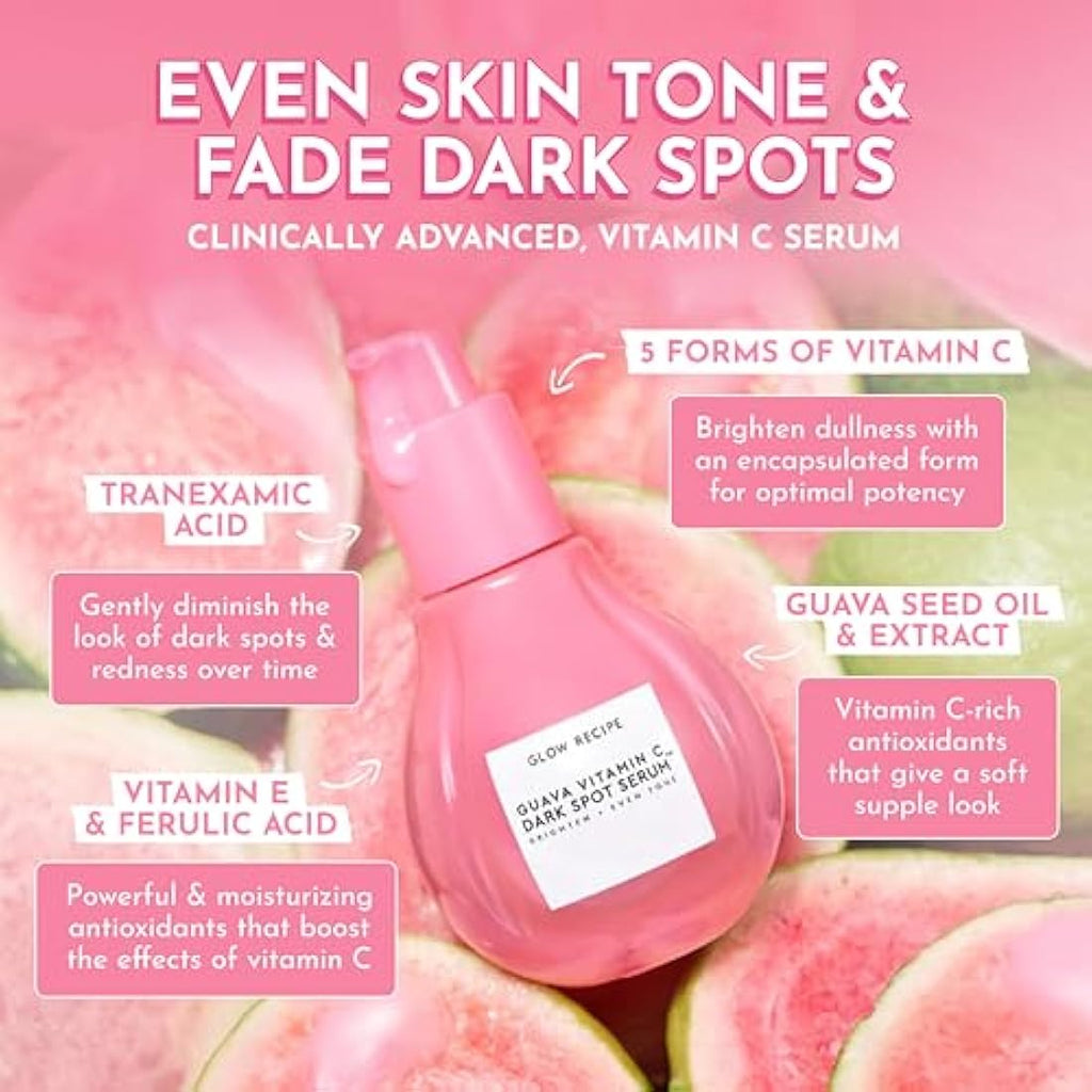 Glow Recipe Guava Vitamin C Serum - Brightening Dark Spot Treatment (30ml)