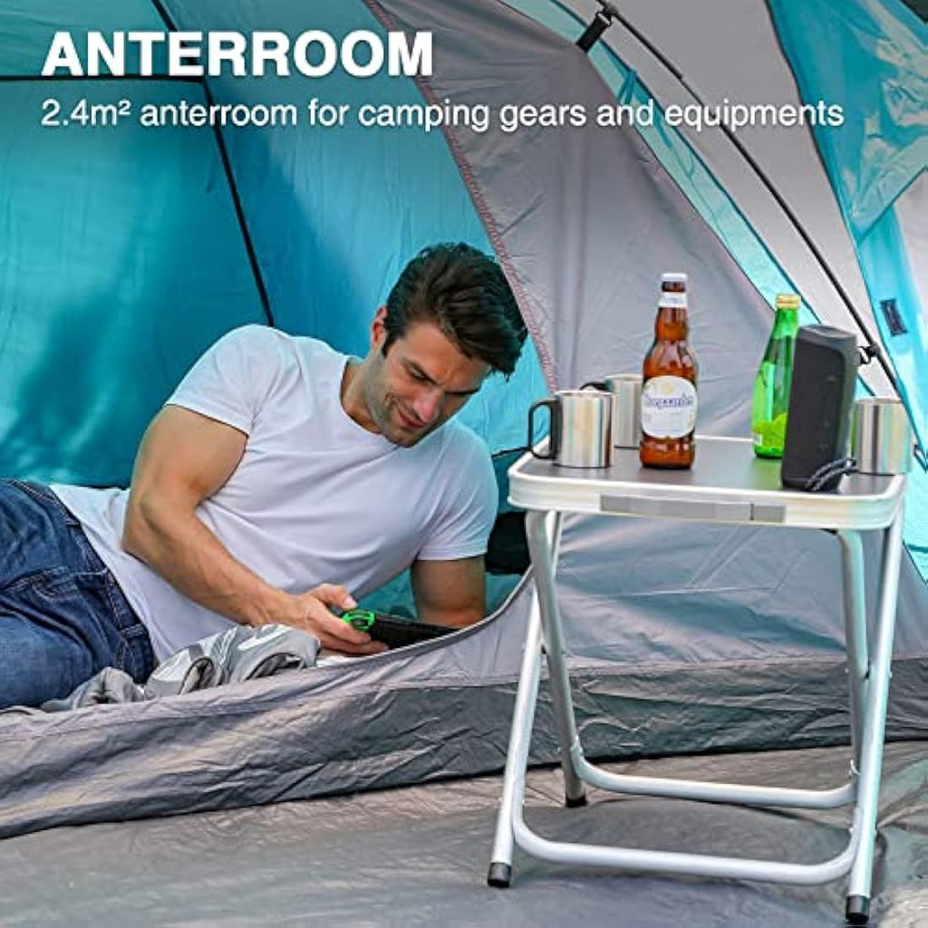 Portal 3-4 Person Dome Camping Tent | 4000mm Waterproof with Porch