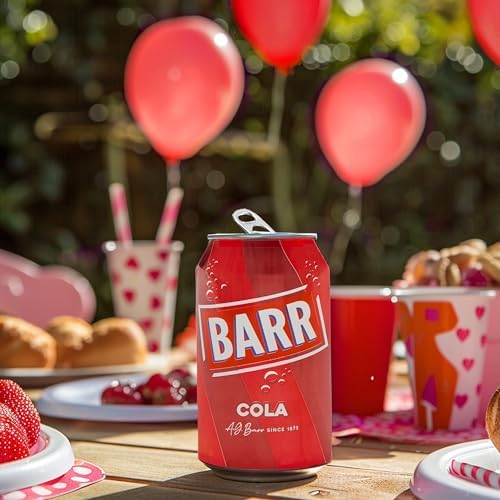 Barr Classic Cola Fizzy Drink - Low Sugar Soft Drink - 24 x 330ml Cans