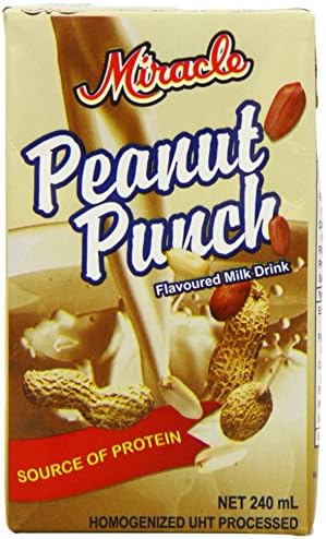 Miracle Peanut Punch Milk Drink - Nutritional Supplement (Pack of 24)