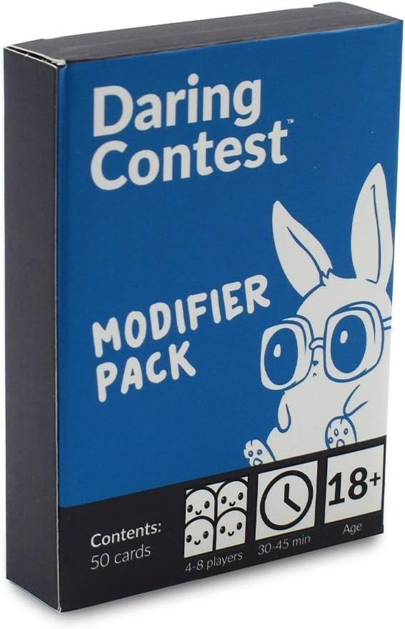 Daring Contest Modifier Expansion Card Game by TeeTurtle | Ages 18+