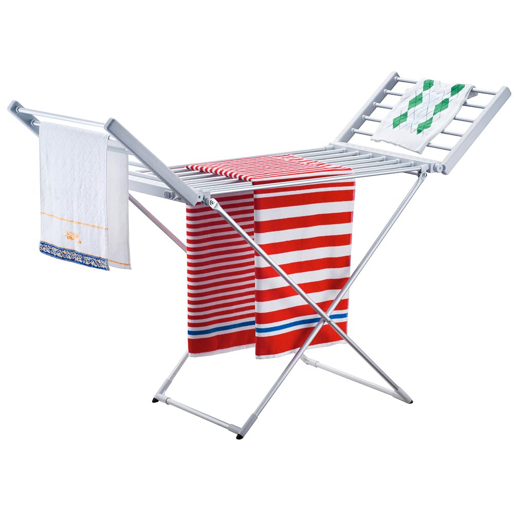 Easylife Electric Heated Clothes Drying Rack – 18 Rail Winged Airer