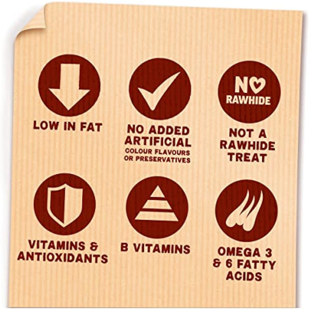 Bakers Rewards Dog Treats – Mixed Variety Low Fat Training Snacks, 8x100g