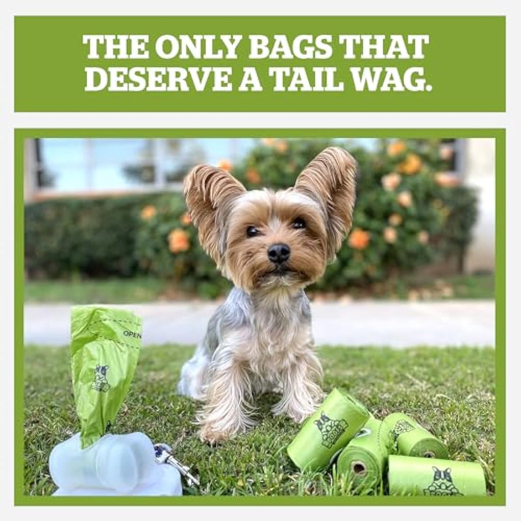 Pogi's Compostable Dog Poo Bags – Leak-Proof Plant-Based – 480 Bags