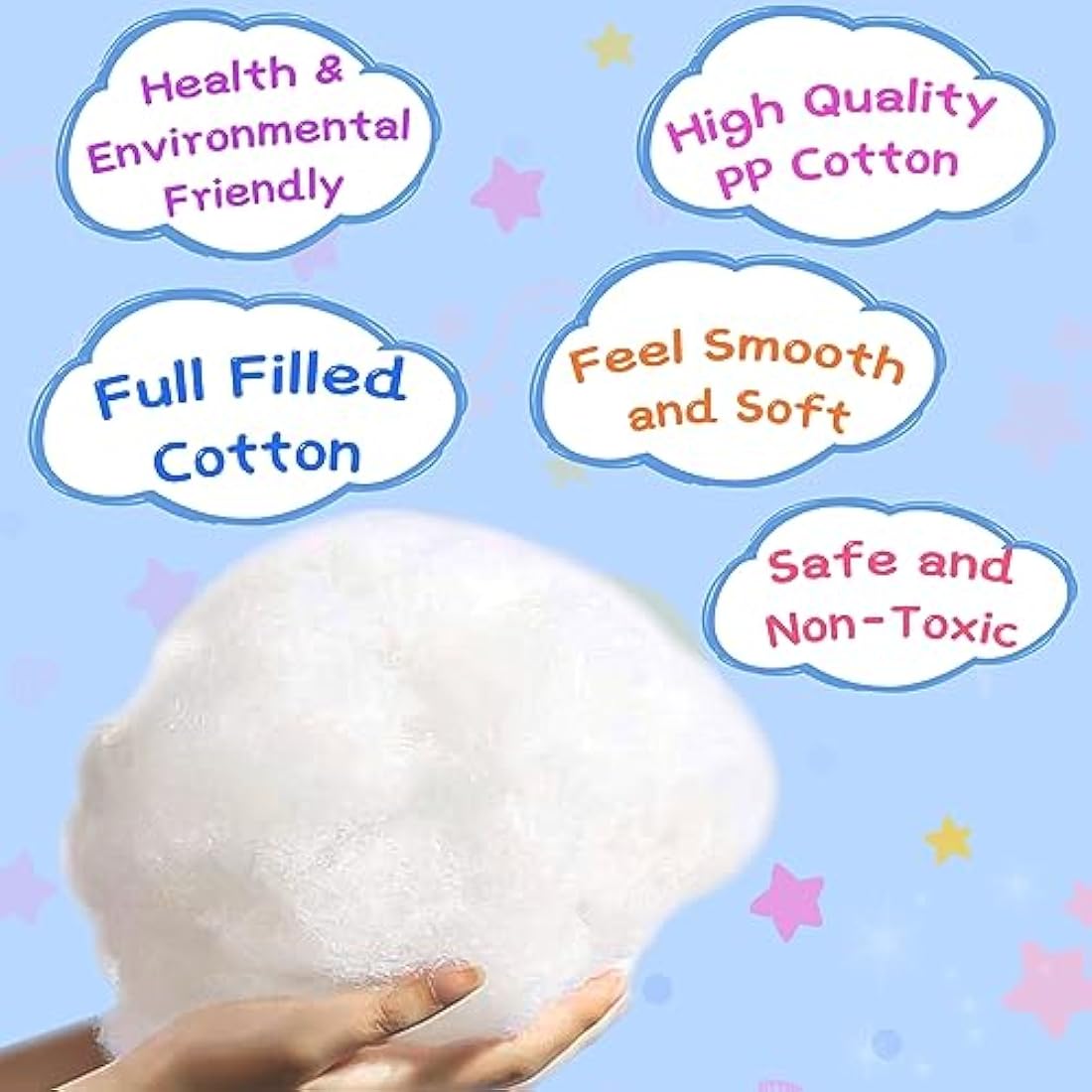 NYOBABE Light Up Star Sensory Plush - Autism Sleep Aid Toy for Kids, Pink