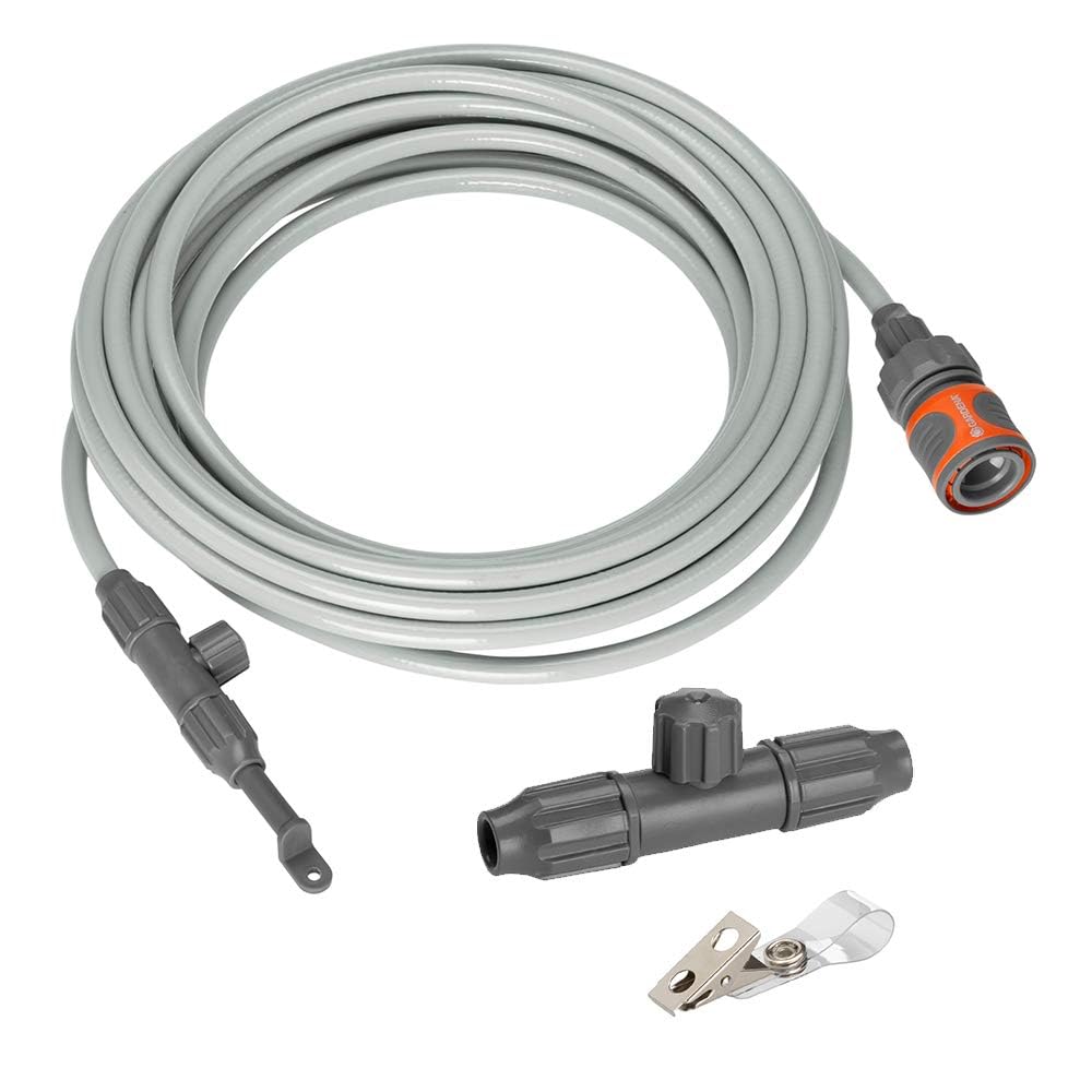 Gardena Outdoor Air Cooling Set – Mist Misting System for Patio & Terrace