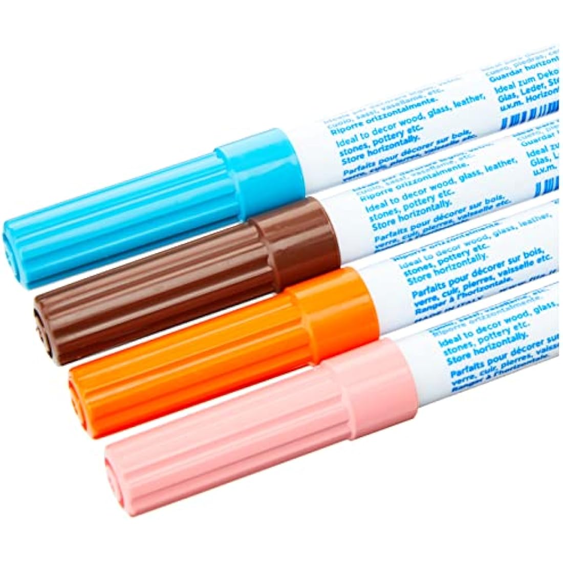 Giotto Decor Multi-Surface Paint Markers – 48 Assorted Medium Tip Pens