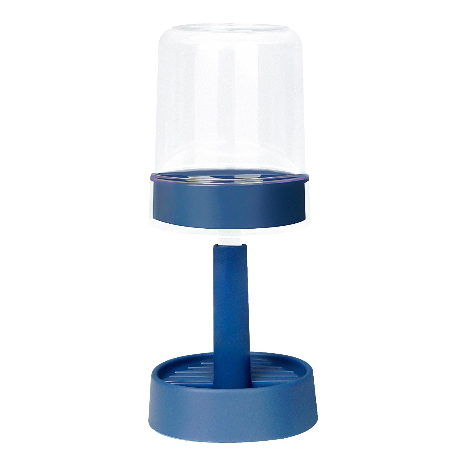 DODAMOUR Adjustable Toothbrush Holder with Protective Cup - Blue