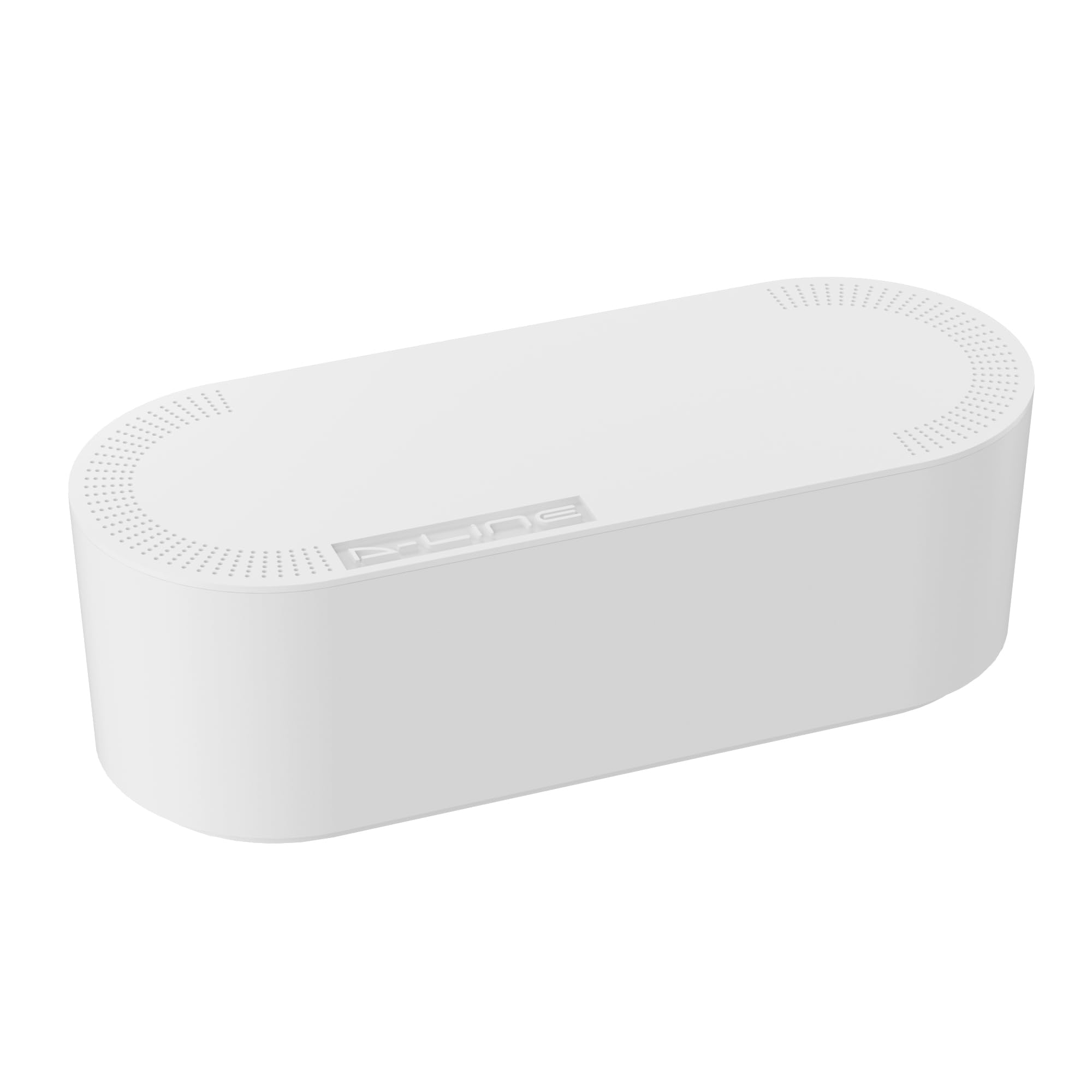 D-Line Cable Tidy Box – Large White ABS Electrical Cord Management