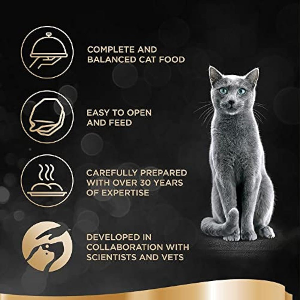 Sheba Fine Flakes Salmon in Jelly Wet Cat Food - 22 x 85g Bulk Pack