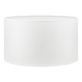 Home Sweet Home White Cotton Drum Lampshade | Cylinder 40cm | E27
