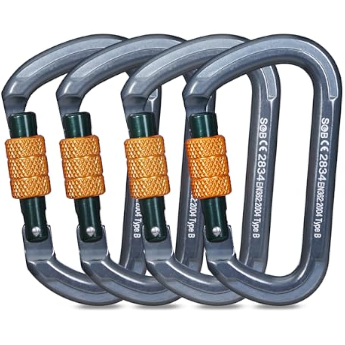 Jolof Store Auto Locking Climbing Carabiner | 22KN Aircraft Aluminum