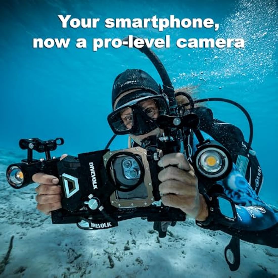 DIVEVOLK Dual Handle Tray for SeaTouch 3 Pro Underwater Diving Case