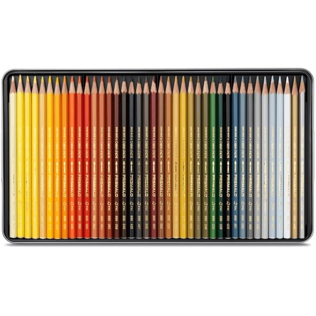 Caran d'Ache Prismalo Watercolor Pencils - 80 Assorted Colours Tin