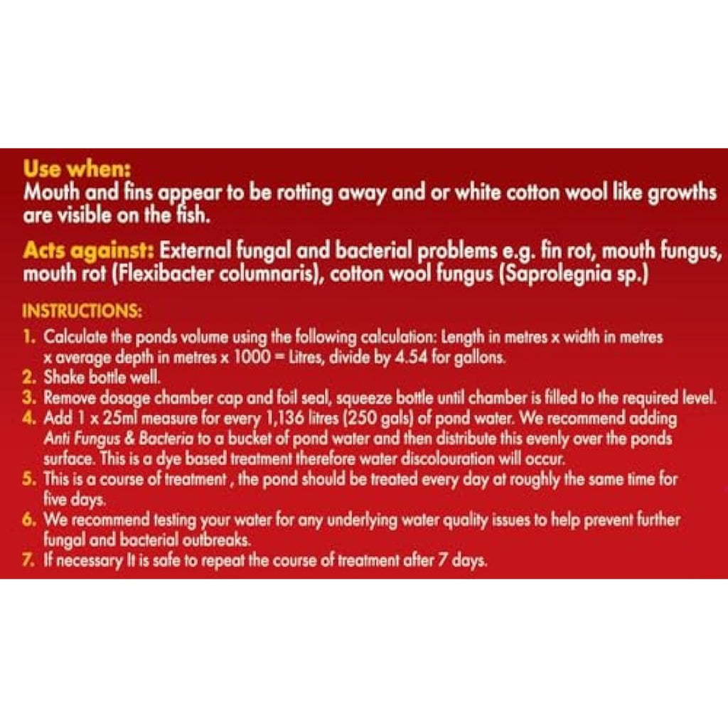 Blagdon Anti-Fungus & Bacteria Pond Fish Treatment - 1 Litre