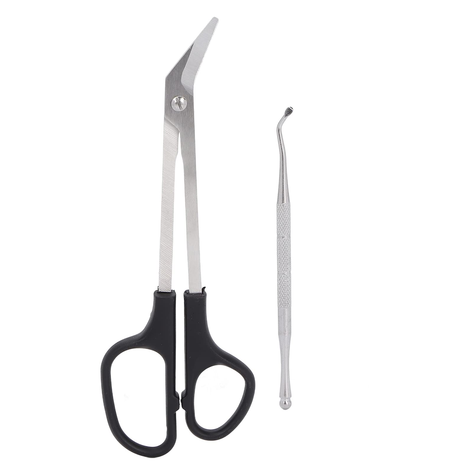 KooingTech Long Handled Toenail Clippers – Stainless Steel Pedicure Kit