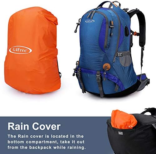 G4Free 50L Hiking Backpack | Waterproof Mountaineering Travel Rucksack