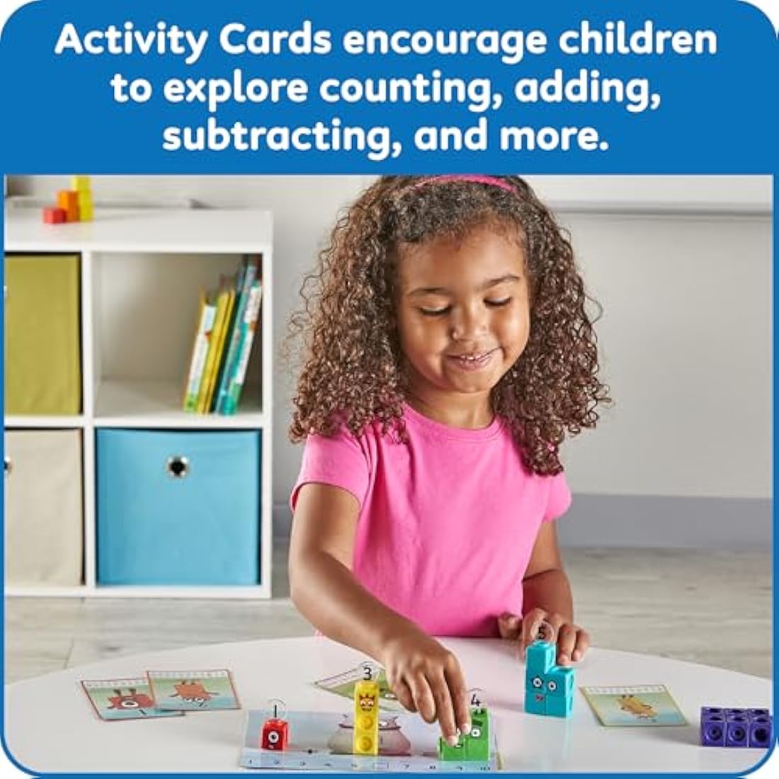 Learning Resources Numberblocks MathLink Cubes 1-10 Activity Set