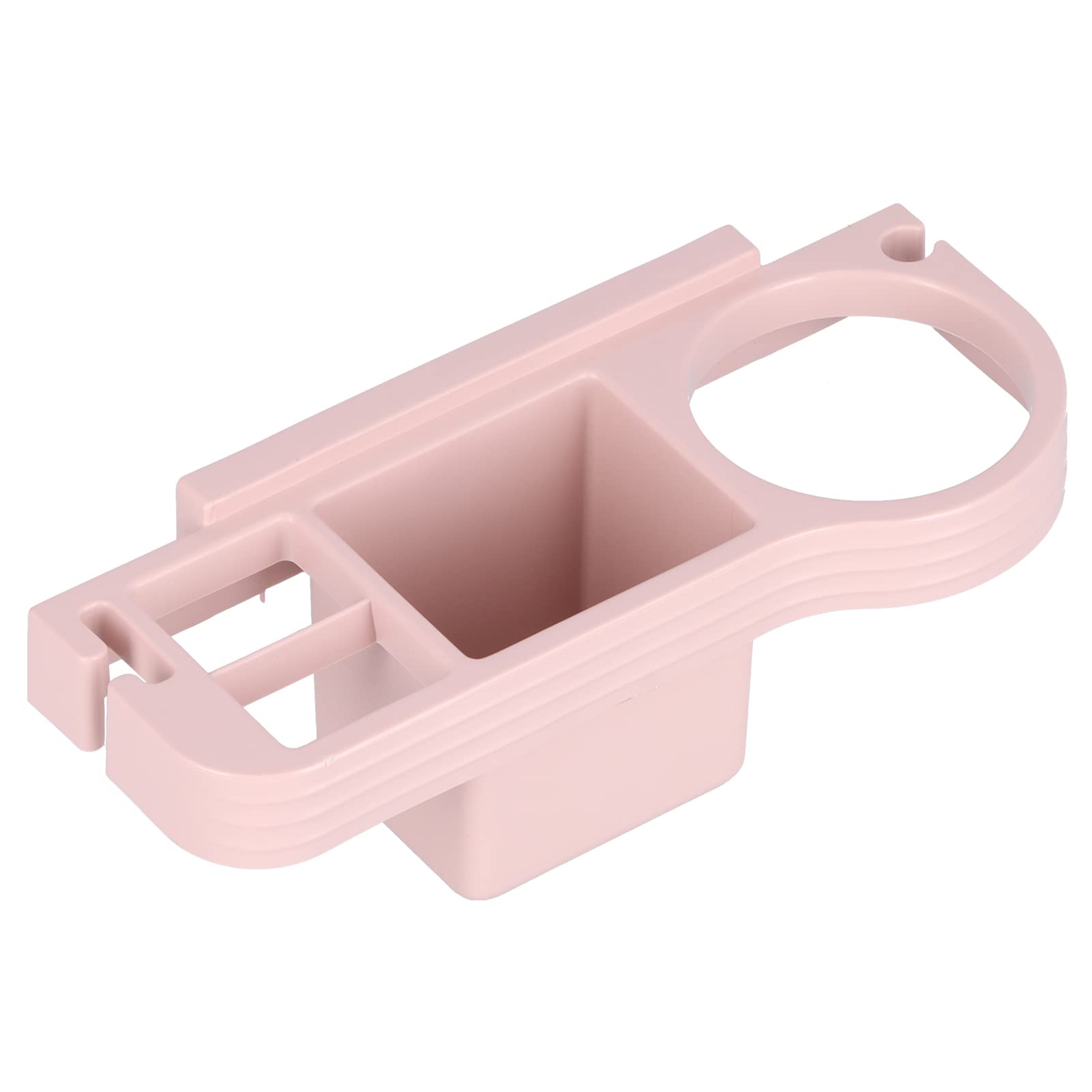HERCHR Wall Mounted Hair Dryer Holder | No-Drill Hair Tool Organizer