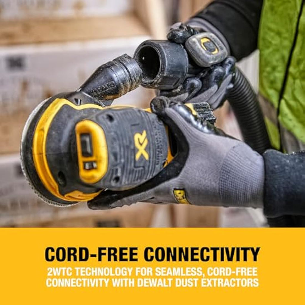 DEWALT 18V XR Brushless 125mm Random Orbital Sander – DCW210N-XJ