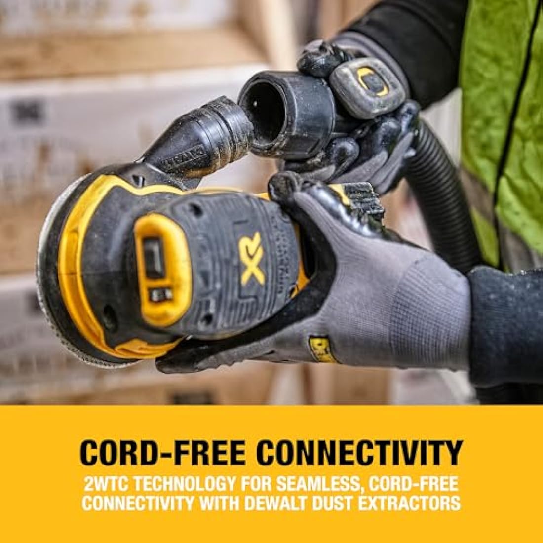 DEWALT 18V XR Brushless 125mm Random Orbital Sander – DCW210N-XJ