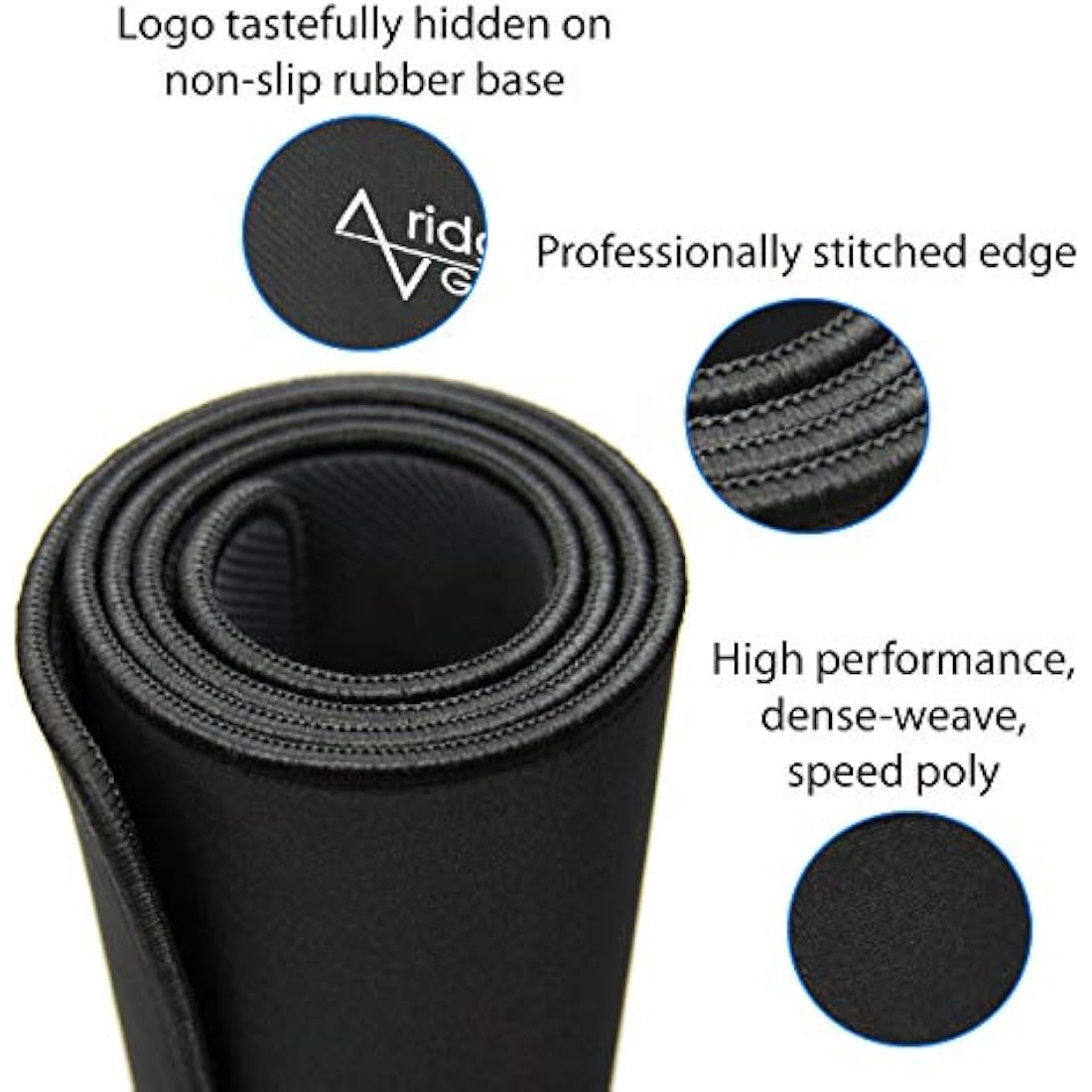 Jolof Store Traverse Ridge Pro Gaming Mouse Pad | 46x17in XXXL Desk Mat
