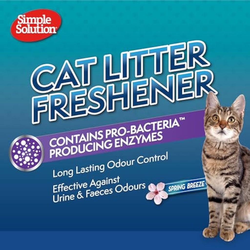 Simple Solution Cat Litter Freshener – Enzymatic Odour Eliminator 600g