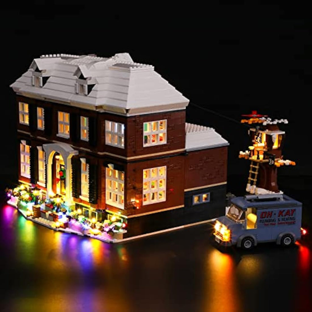 Briksmax LED Lighting Kit for Lego 21330 Ideas Home Alone Model