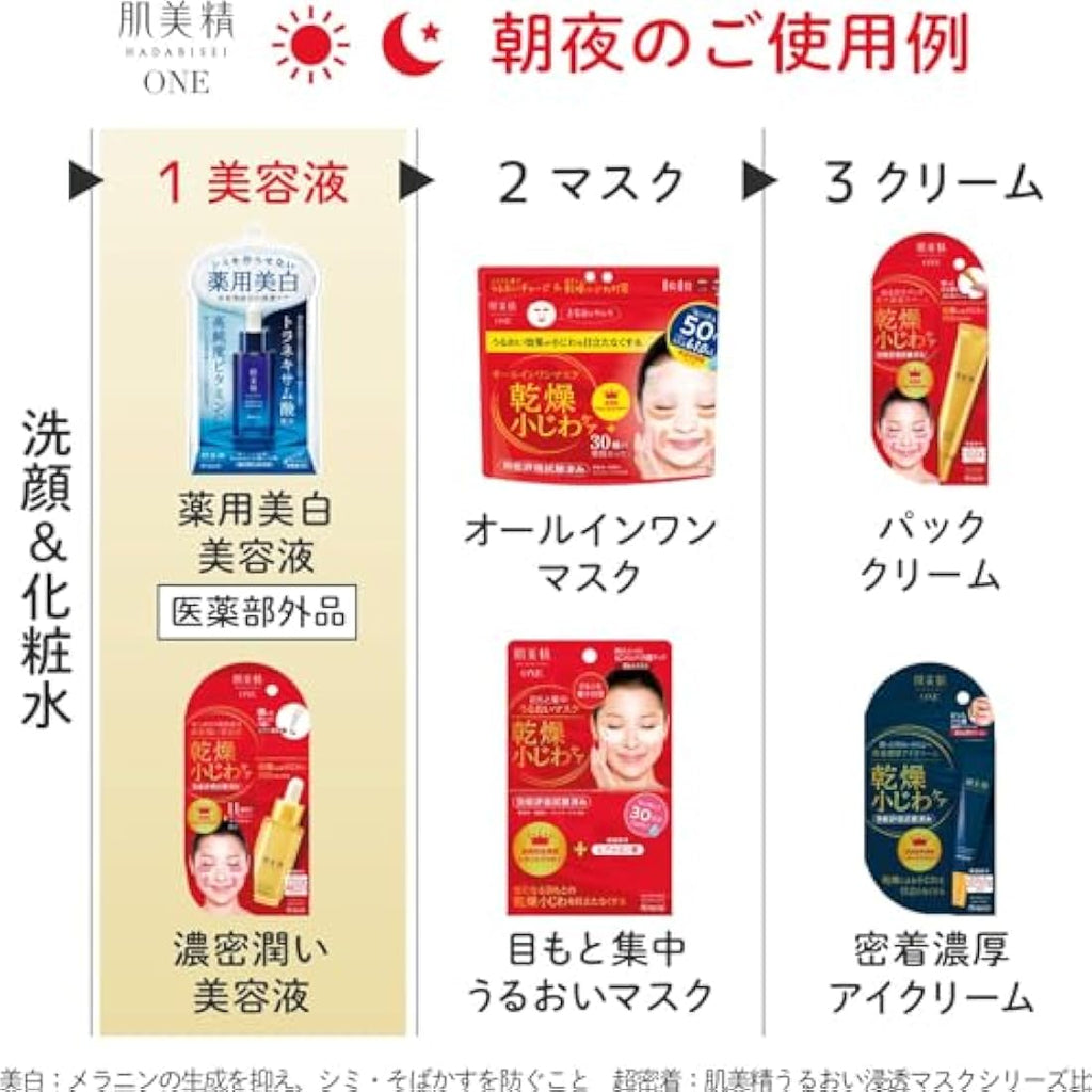 Kracie Hadabisei Wrinkle Care Concentrate Serum – Japanese Skincare 30ml