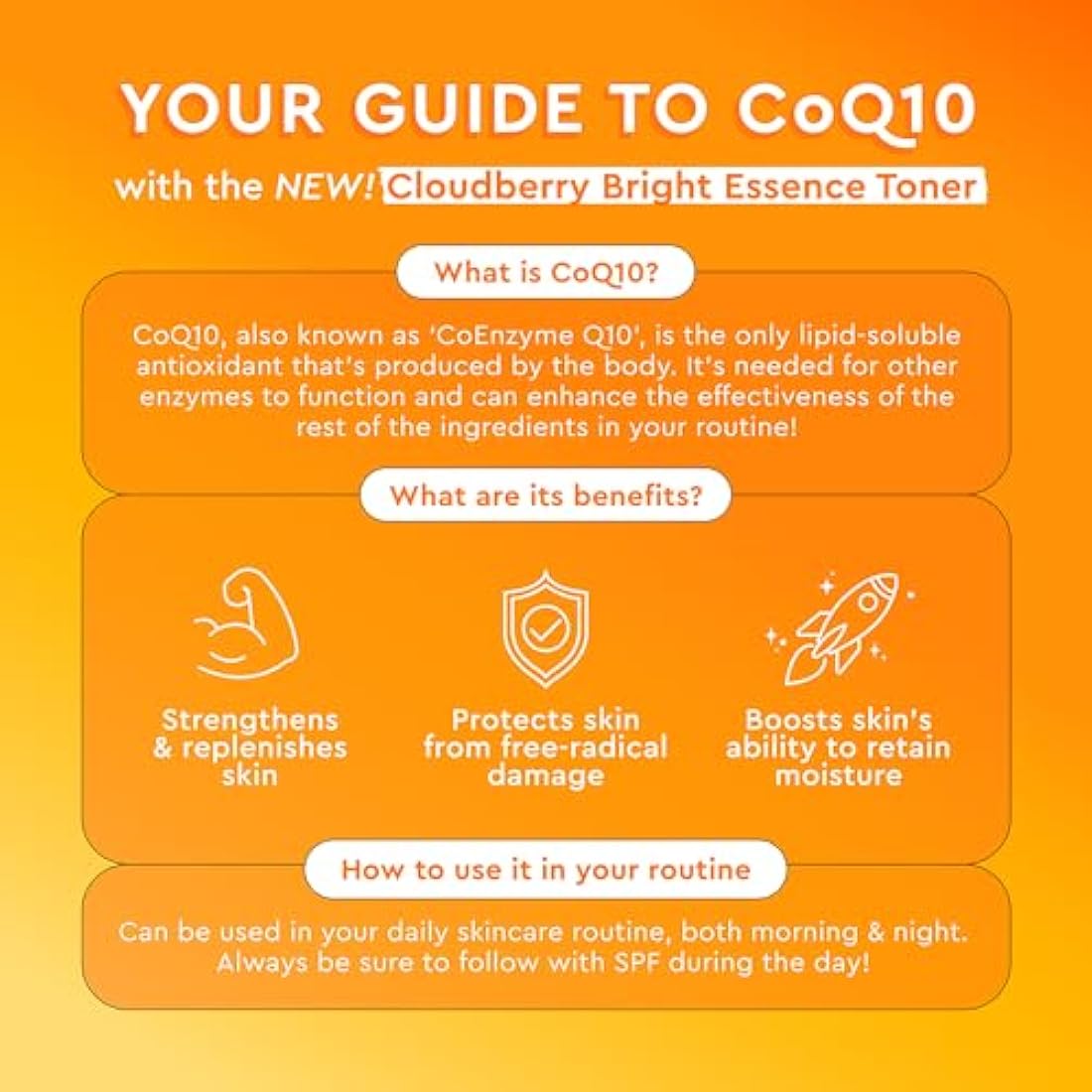 Glow Recipe Cloudberry Brightening Toner Essence with CoQ10 - 75ml