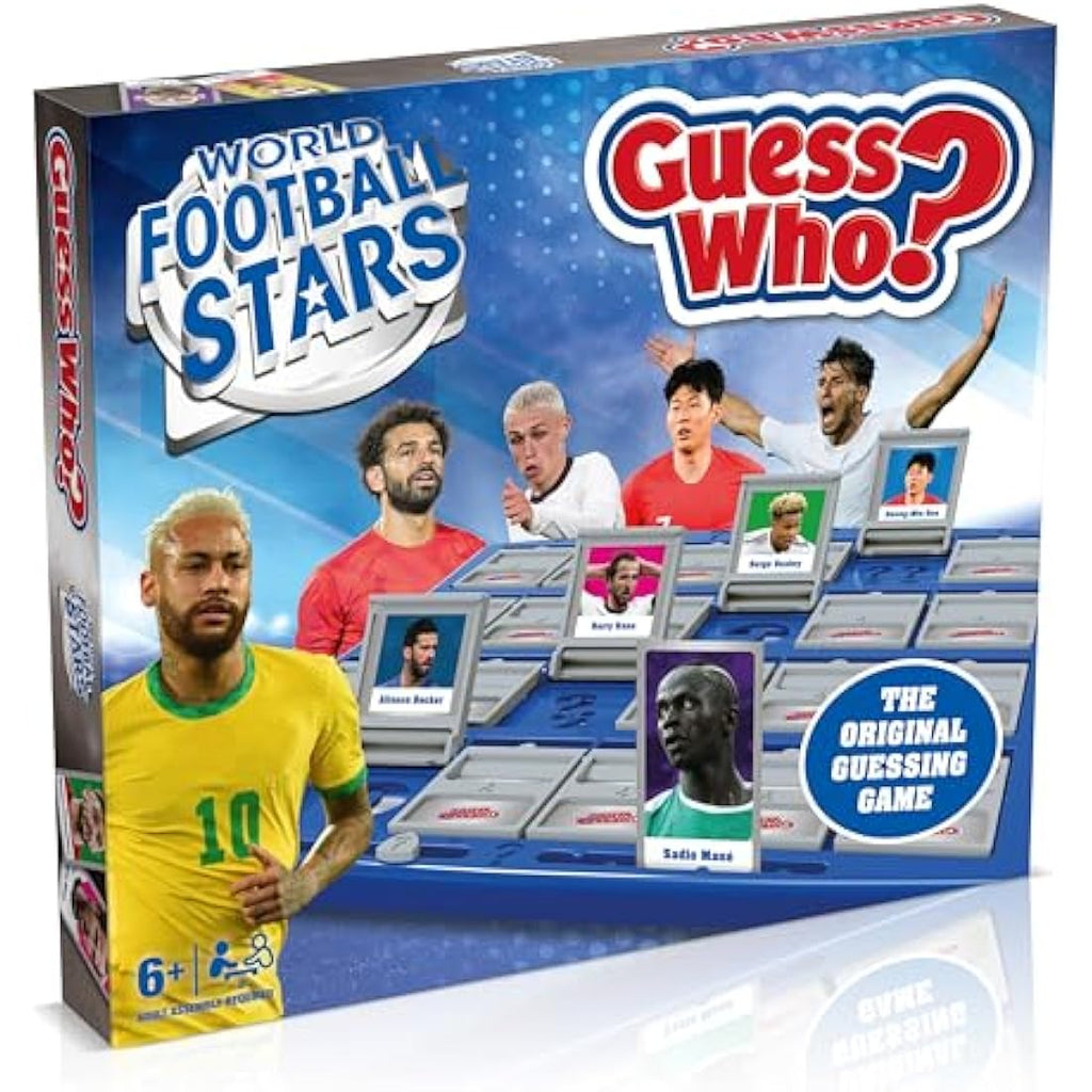 Winning Moves World Football Stars Guess Who? Board Game - 2 Player Kids Toy